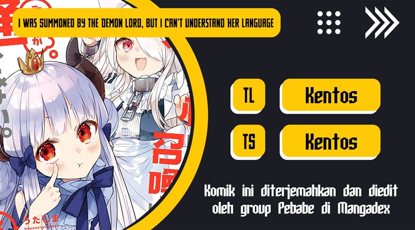 I Was Summoned By The Demon Lord, But I Can’t Understand Her Language Chapter 29 Bahasa Indonesia